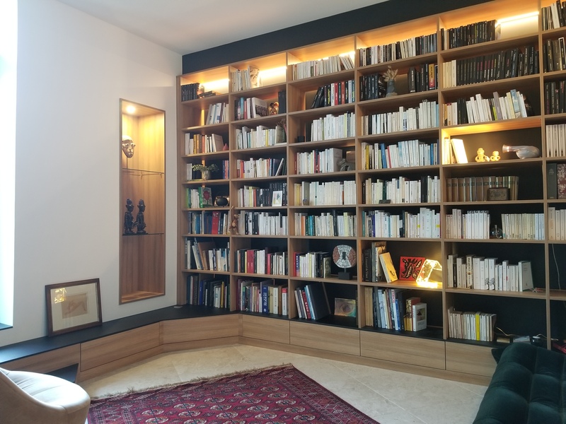 Aménagement bibliothèque St-Nazaire