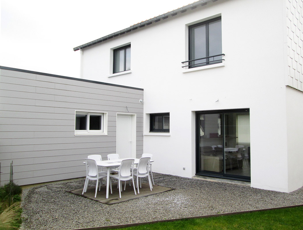 Extension de maison en bois Saint-Nazaire