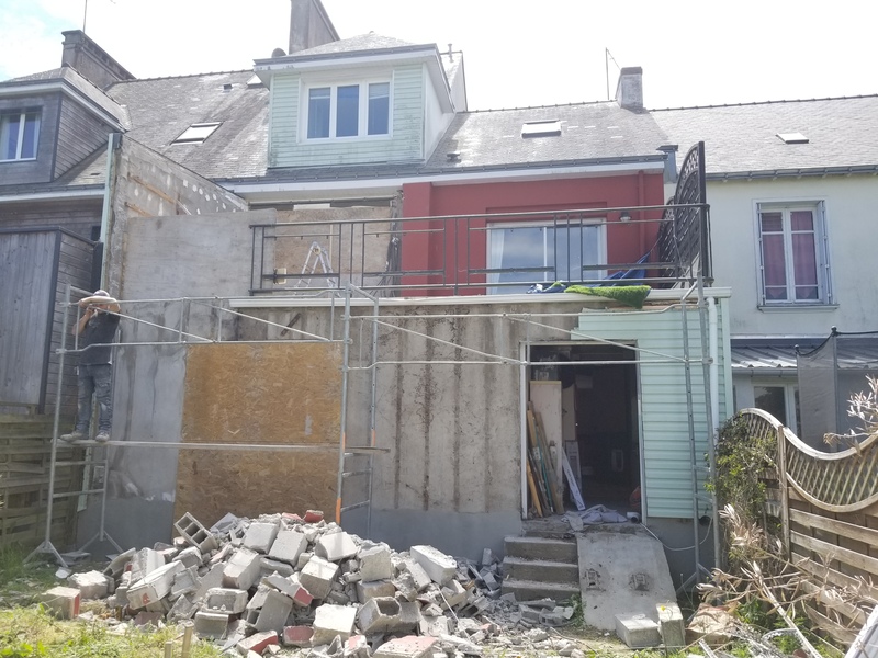 Extension façade Saint-Nazaire