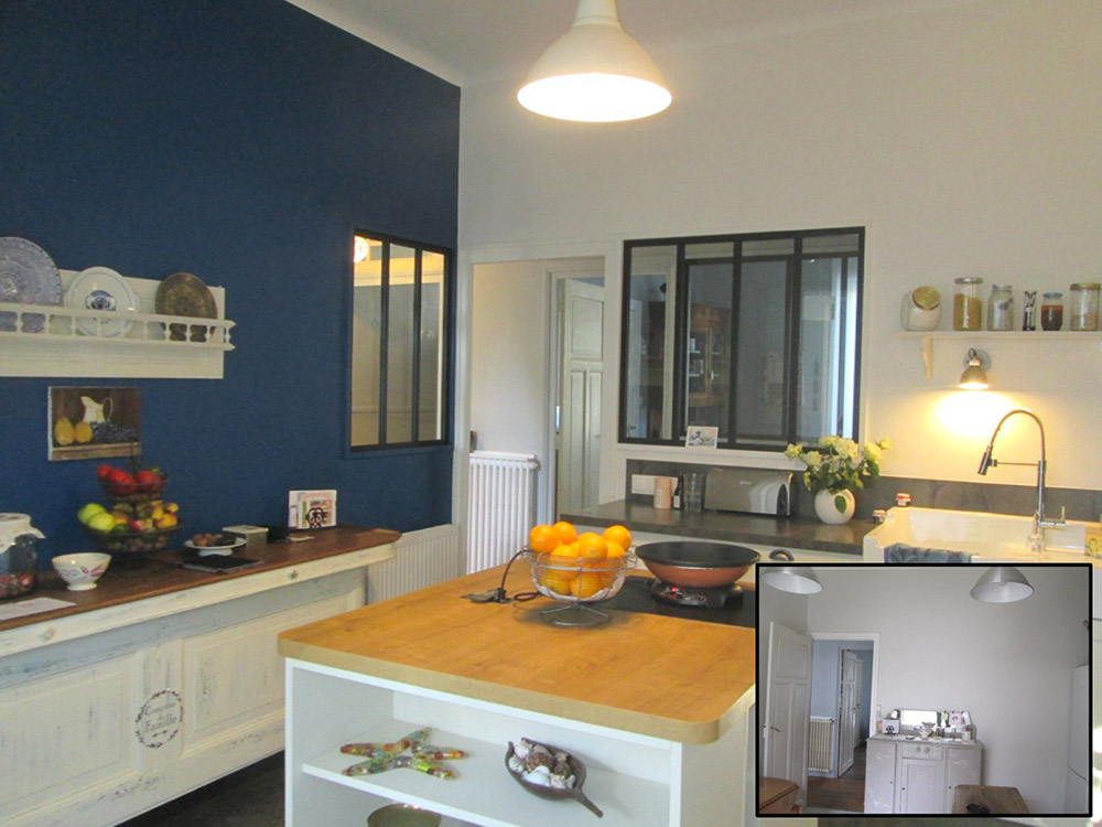 Extension ossature bois Saint-Nazaire