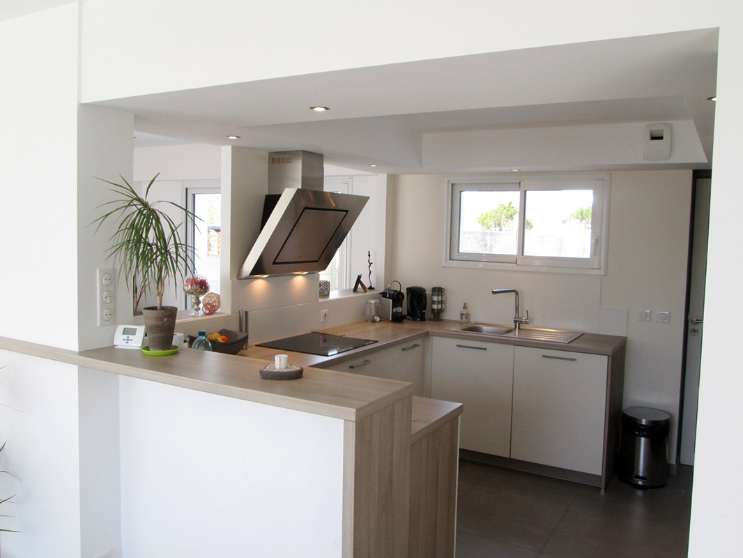 Rénovation aménagement cuisine St-Nazaire