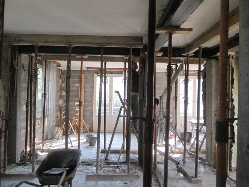 Chantier de rénoation maison St-Brévin