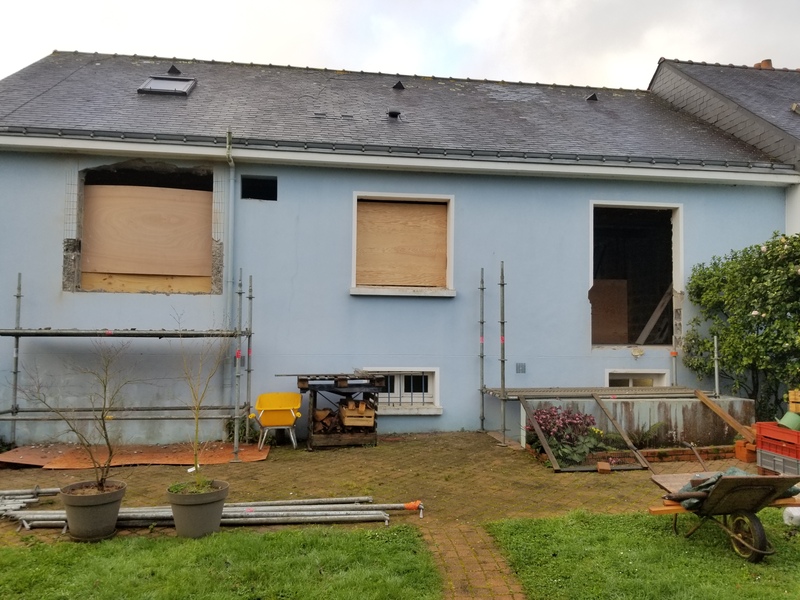 Rénovation partielle maison St-Marc-sur-Mer