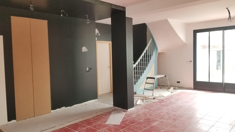 Rénovation rez-de-chaussée Saint-Nazaire